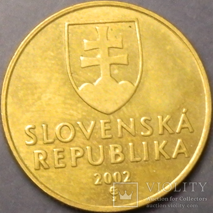 1 крона Словаччина 2002, фото №3