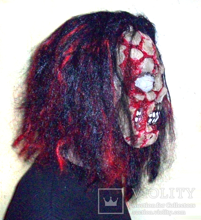 Новая карнавальная маска Зомби мертвец, фото №6