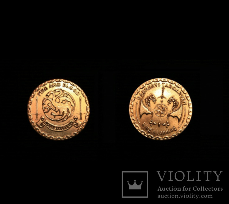 Полное собрание монет на тему "Игра Престолов" (Game of Thrones), фото №7