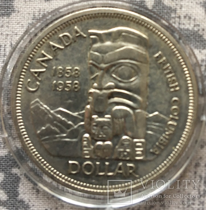 Canada 1 dollar 1958