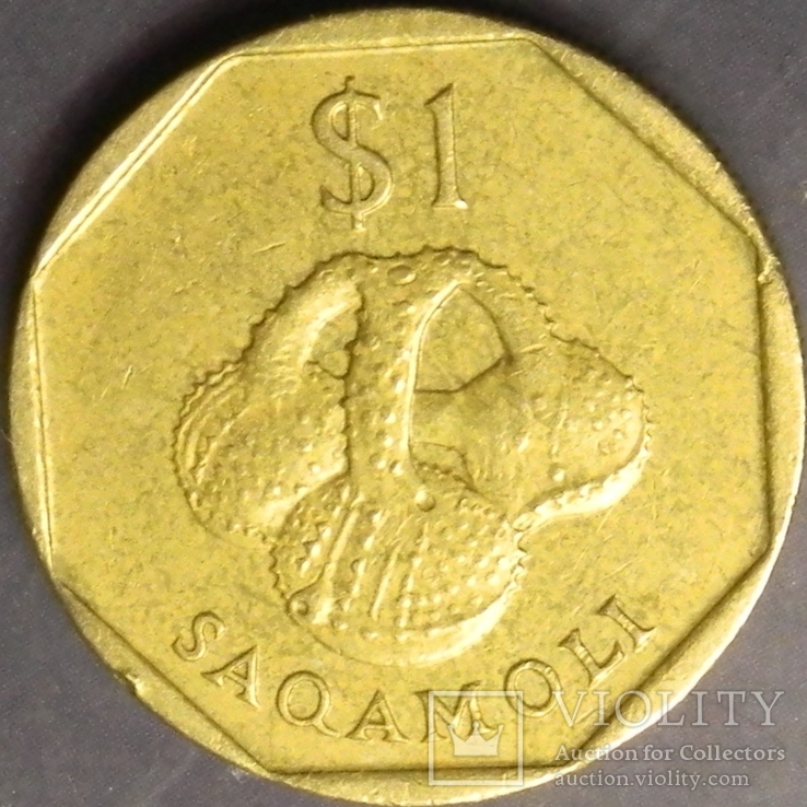 1 долар Фіджі 1998, фото №2