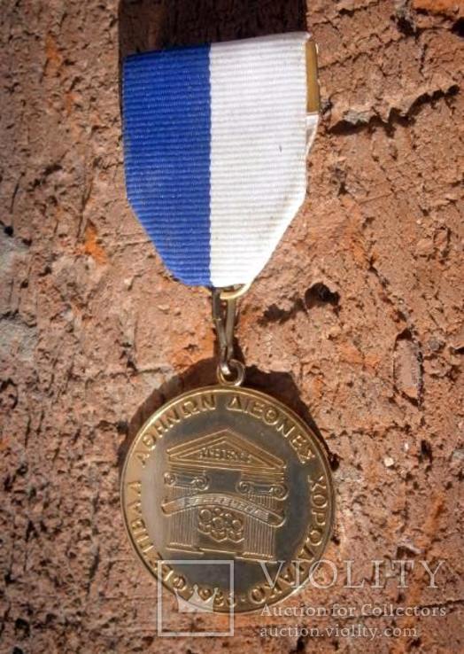 Медаль Греция Афины 1986 г.