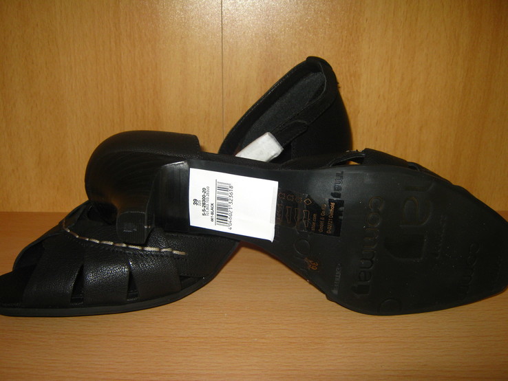  Кожаные туфли женские Comma р.39 новые германия., фото №6