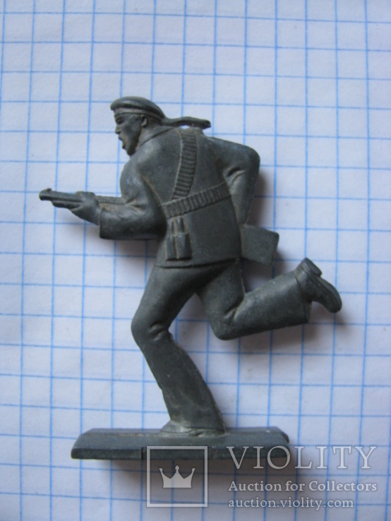Солдатик оловянный. Бегущий матрос.СССР., фото №3