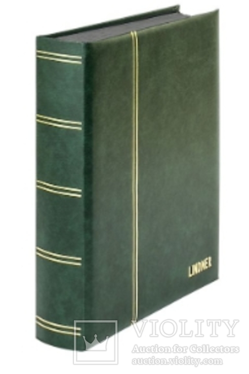 Кляссер Elegant с 60 чёрными страницами и защитной кассетой. 1169SK- G. Зелёный., фото №4