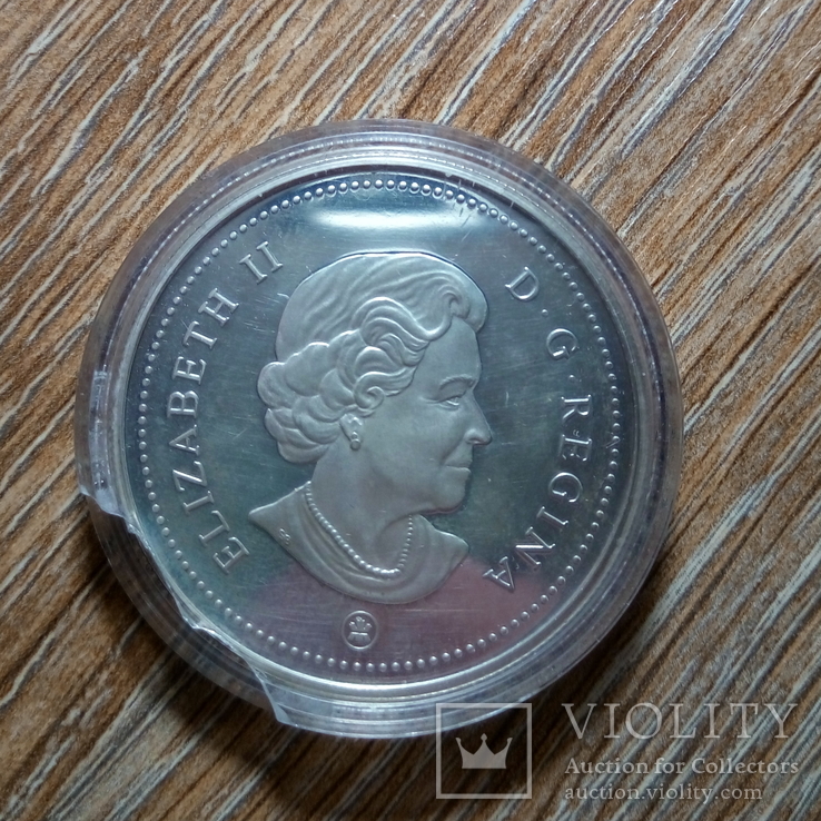 Канада 1 доллар 2007 г., фото №3