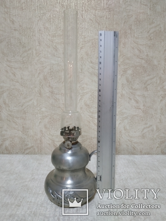 Керосиновая винтажная лампа, фото №12
