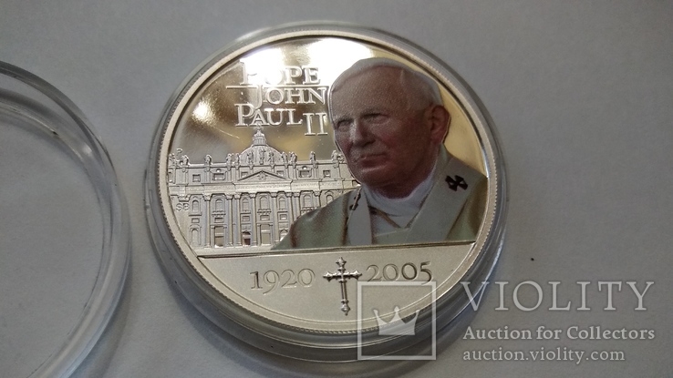 1 доллар 2005 год серебро унция острова Кука, фото №5