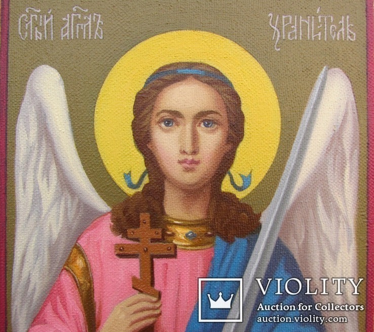 "Святой Ангел Хранитель" Икона  Жданова Виктория, фото №3