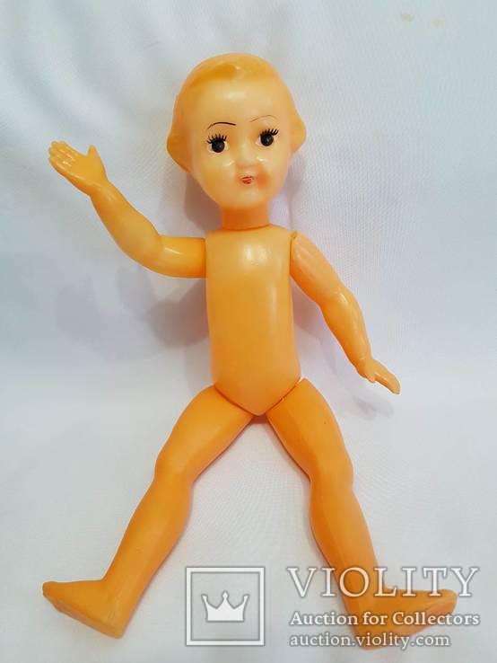 Кукла СССР , руки на резинках , интересная , не опознанная, фото №3