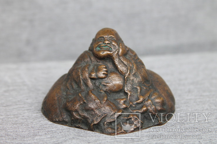 Будда бронза 600 грам, фото №8