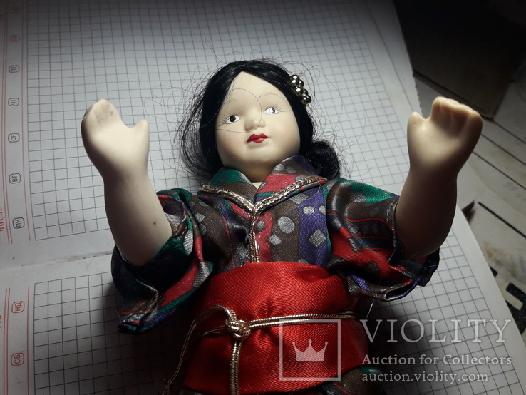Кукла "Японочка" фарфор, фото №10