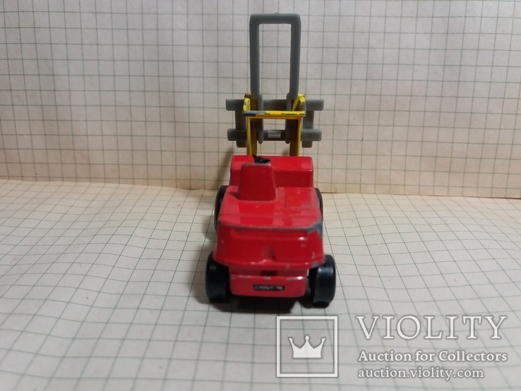 Машинка погрузчик fork lift truck N15 Matchbox, фото №5