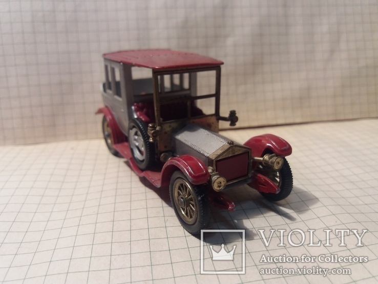 Машинка rolls royce 1912 matchbox y7, фото №3