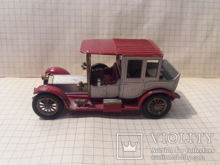 Машинка rolls royce 1912 matchbox y7, фото №8