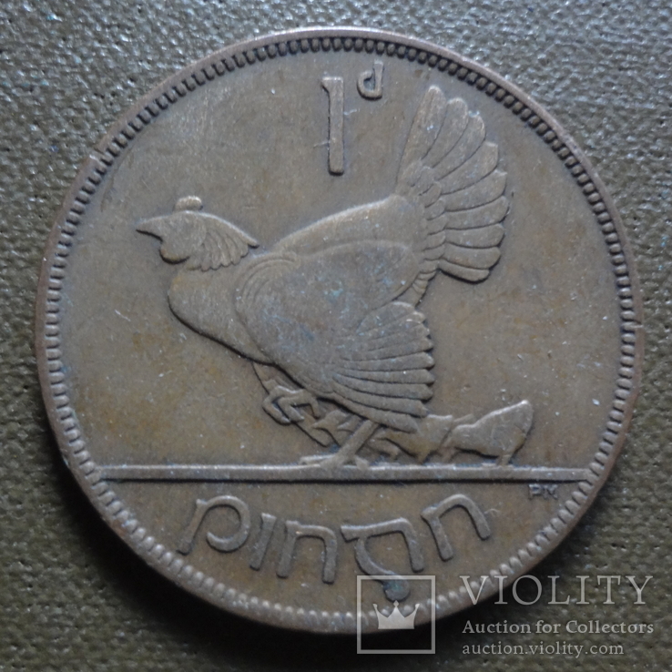 1 пенни 1928 Ирландия    (К.50.5)~