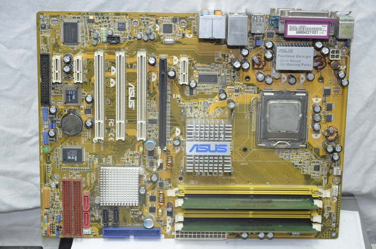 Материнская плата ASUS P5LD2 + Intel 430, фото №2