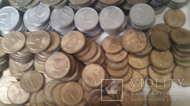 Набор монетРоссии после 1992гболее 200 штук, фото №3