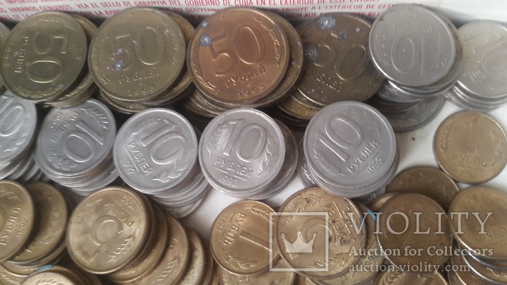 Набор монетРоссии после 1992гболее 200 штук, фото №4