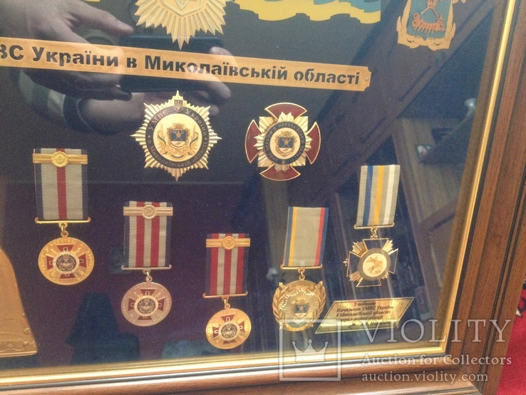 Памятная наградная доска ордена медали УВД МВД Николаев милиция, фото №10