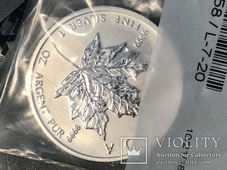 5 долларов 2011 г. Канада серебро, фото №2