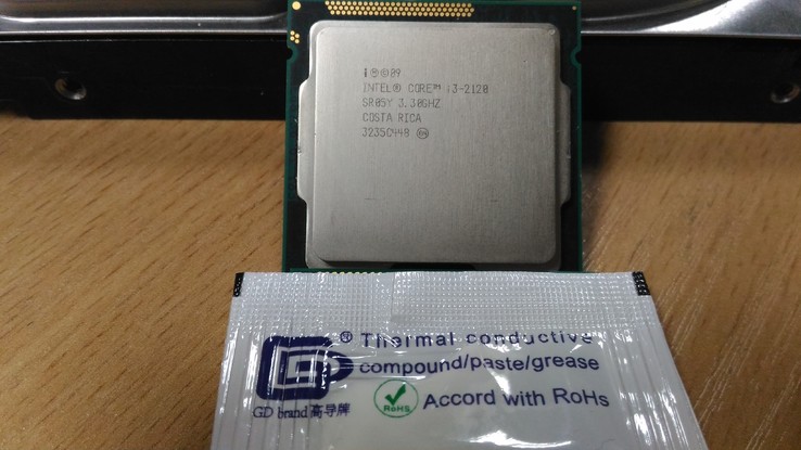 Процессор Intel Core i3-2120 /2(4)/ 3.3GHz  + термопаста 0,5г, фото №3
