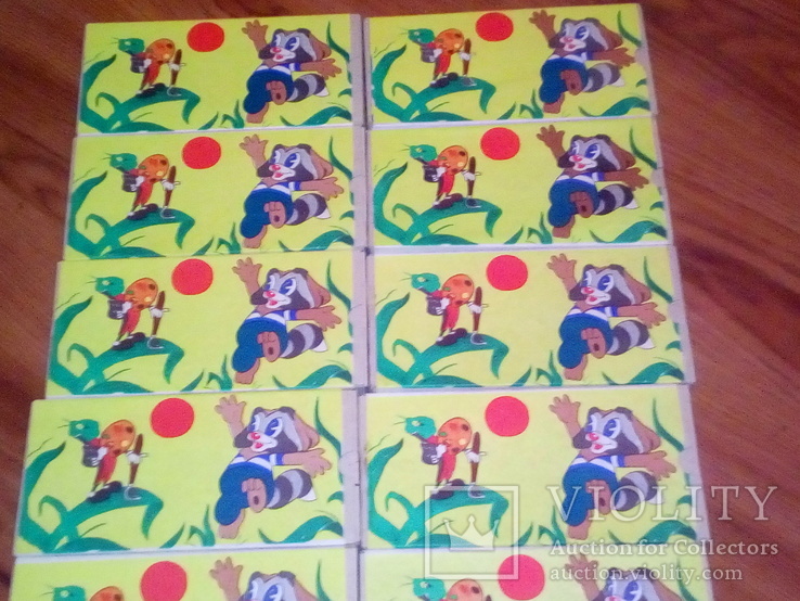 Краски акварель 10 упаковок 1996 год., фото №5