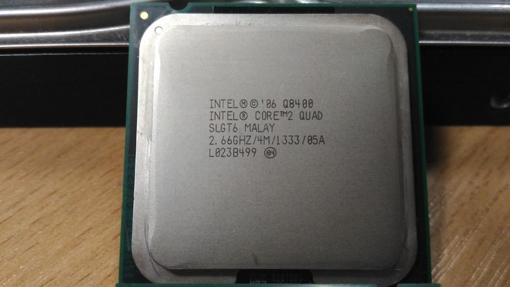 Процессор Intel Core2Quad Q8400 /4(4)/ 2,66GHz  + термопаста 0,5г, фото №4