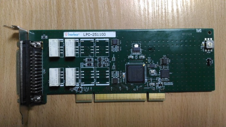 Промышленное оборудование плата интерфейса LPC-251100 PCI, фото №3