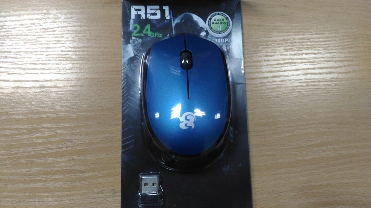 Мышь USB беспроводная R51, фото №3