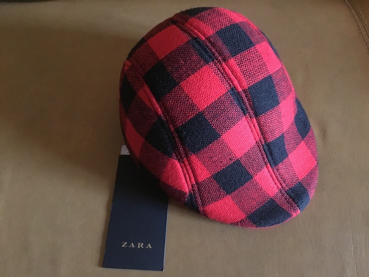 Стильная шапка-кепка Zara, р.52, фото №3