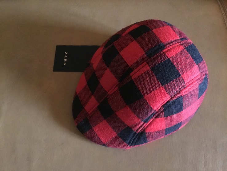 Стильная шапка-кепка Zara, р.52, фото №5