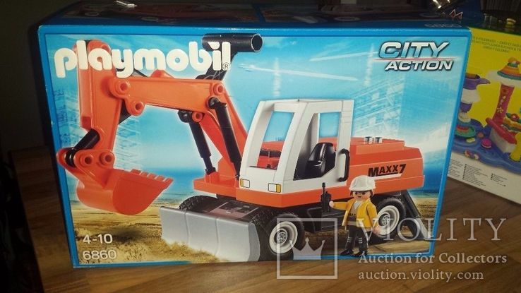 Playmobil 6860 - Экскаватор для щебня, фото №2