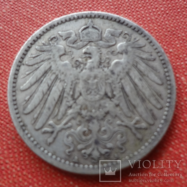 1 марка 1903   Германия  серебро  (Т.1.2)~, фото №3