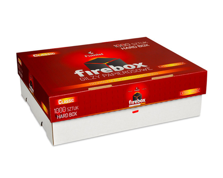 Сигаретные гильзы для набивки табаком FireBox 1000 штук в коробке.