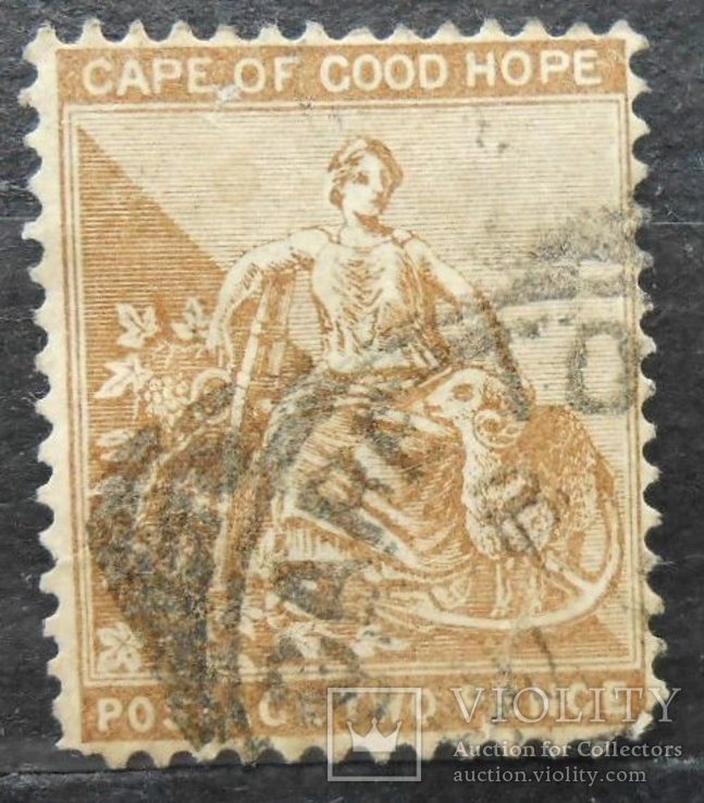 1884 г. Британия Колонии. Мыс Доброй Надежды. 2p. Cape of Good Hope