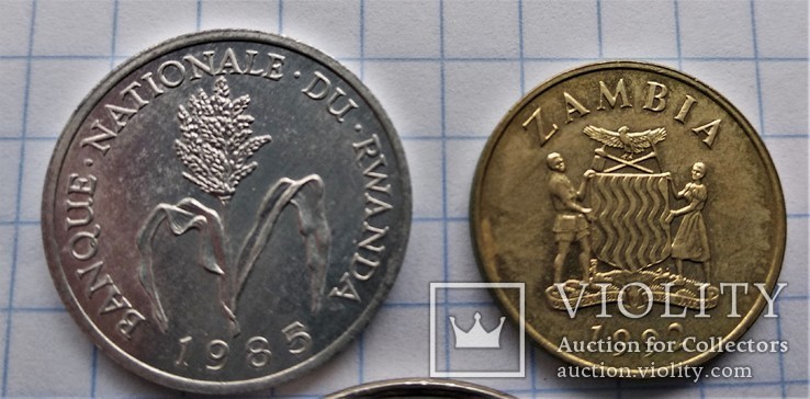 5 монет Африки (Руанда,Замбія,Танзанія,Гамбія,Уганда), фото №5