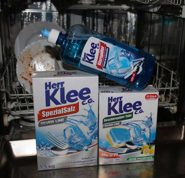 Комплект Немецкой  химии Herr Klee для посудомоечной машины, photo number 2