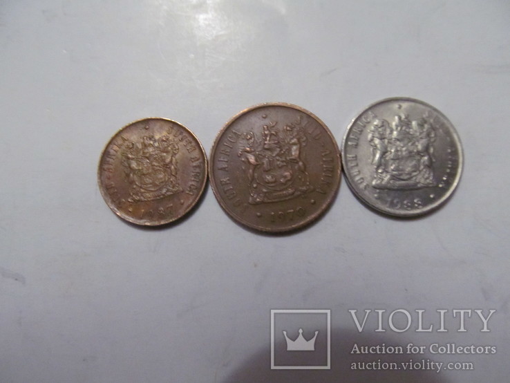 3 монети Південної Африки, фото №3