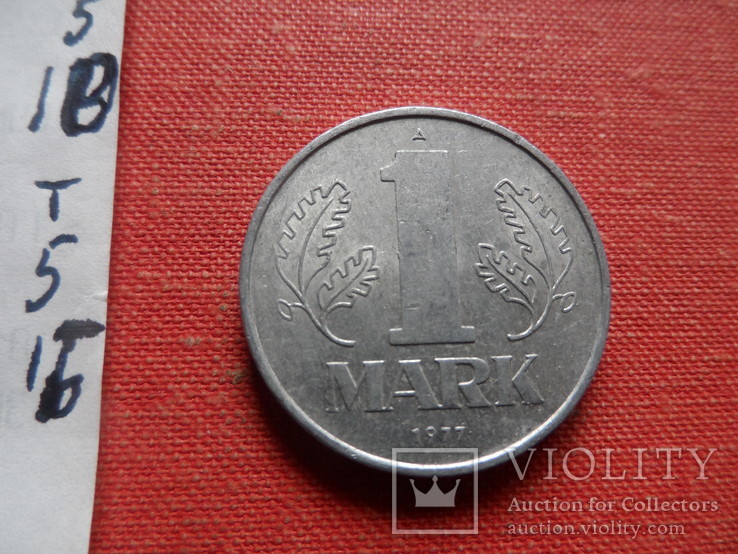 1 марка 1977 ГДР    (Т.5.16)~, фото №4
