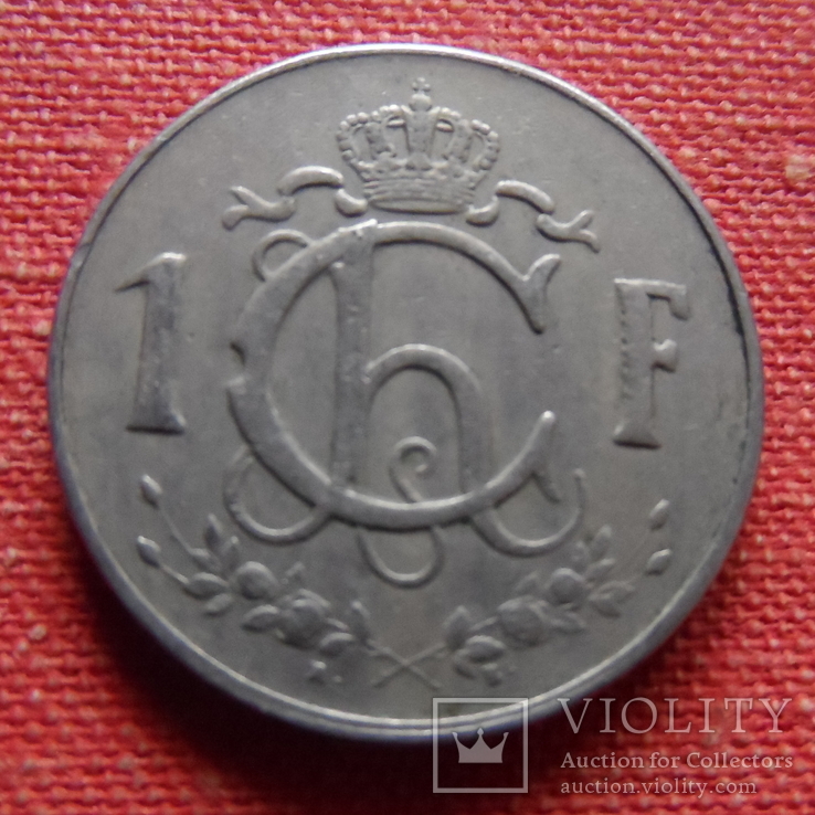 1 франк 1960 Люксембург    (Т.6.20)~, фото №3