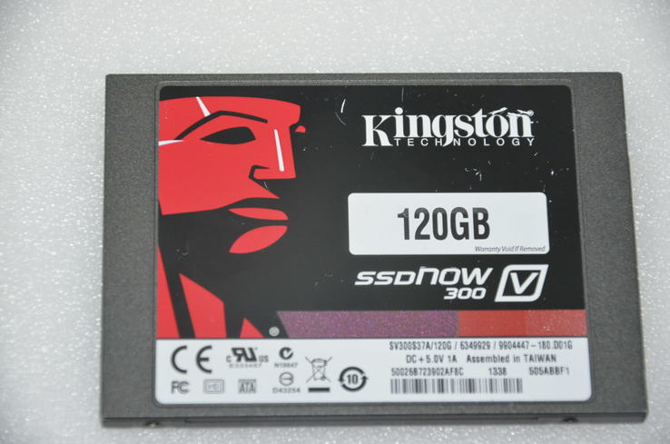 Kingston SSDNow V300 120GB 2.5" SATAIII, фото №2