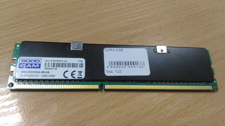 Оперативная память для ПК DDR3 4GB, фото №2