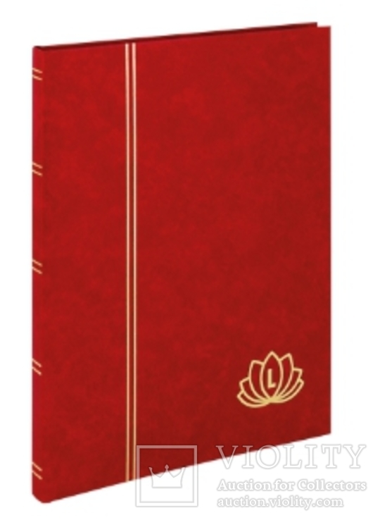Кляссер серии LOTOS с 16 чёрными страницами. 5701 - R. Красный., фото №3