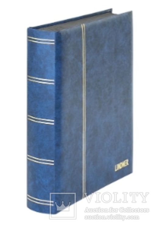 Кляссер серии Elegant с 60 чёрными страницами. 1169 S - B. Синий., фото №2