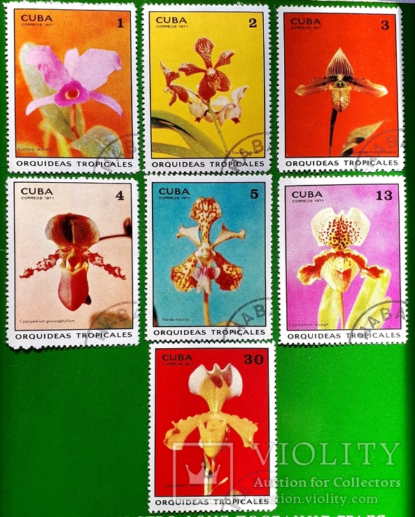 1971 Куба Цветы Флора