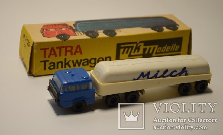 Модельки Venta, Gauja, Amata, Tatra Tankwagen 1974-76, фото №8