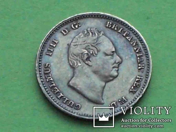 Англия, Британская Гвиана 1836 4 пенса (гроут). Вильгем IV. Коллекционное состояние, фото №3