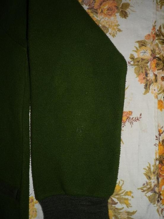 Флис военный. Флисовая кофта олива армейская (Великобритания). р.180/96 №14, фото №3