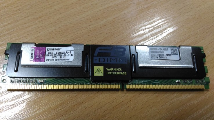 Оперативная память для ПК DDR2 2GB FB DIMM, фото №2